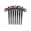 Vintage Trendy Mother Gift Hairpins For Girls Rhinestones Crystal Hair Clips Korean Barrettes Women Hair Comb Mother Headwear