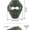Tactical Dog Mask with Sports Lens and Nylon Protection