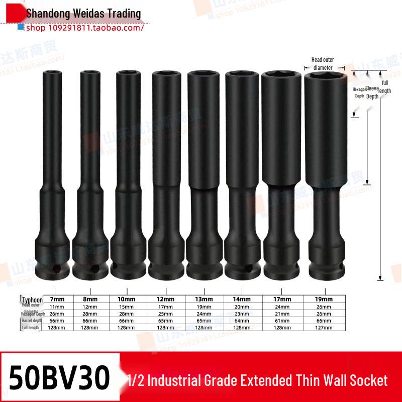 High-Strength Lithium Electric Wrench Socket for Motorcycle and Vehicle Repair