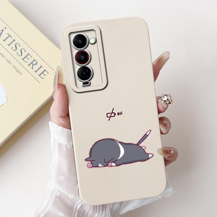 For Tecno Camon 18 Premier Case CH9 CH9n Shockproof Silicone Soft Bumper For Tecno Camon 18 P 18P 18i Camon18 Flower Phone Cover