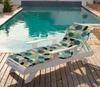Vargottam Printed Rocking Chair Sofa Cushion With Ties  Chaise Recliner Quilted Thick Padded Seat Cushions Recliner Garden Outdoor