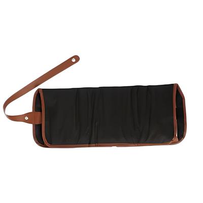 Canvas Pencil Case Portable Foldable Organizing Replacement Household Student Drawing Painting Writing Roll Up Pen Bag
