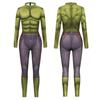 Halloween Spiderman 3d Printed Bodysuit With Elastane For Cosplay And Costume Events