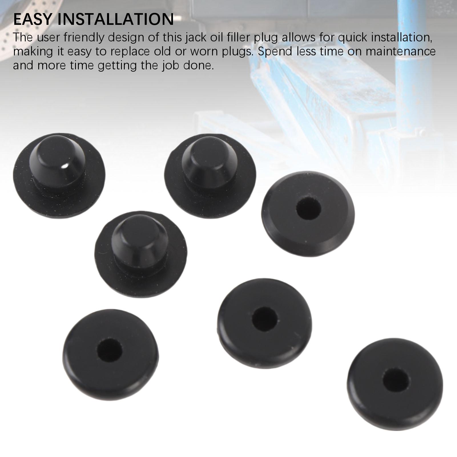 

24 шт. Резиновая заглушка масляного отверстия гидравлического домкрата с сильной герметизацией 8,5 мм Универсальная заглушка для масла для подкатного домкрата