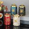 European Style Retro Toothpick Organizer for Home and Kitchen Elegant Toothpick Storage Container with Floral Design