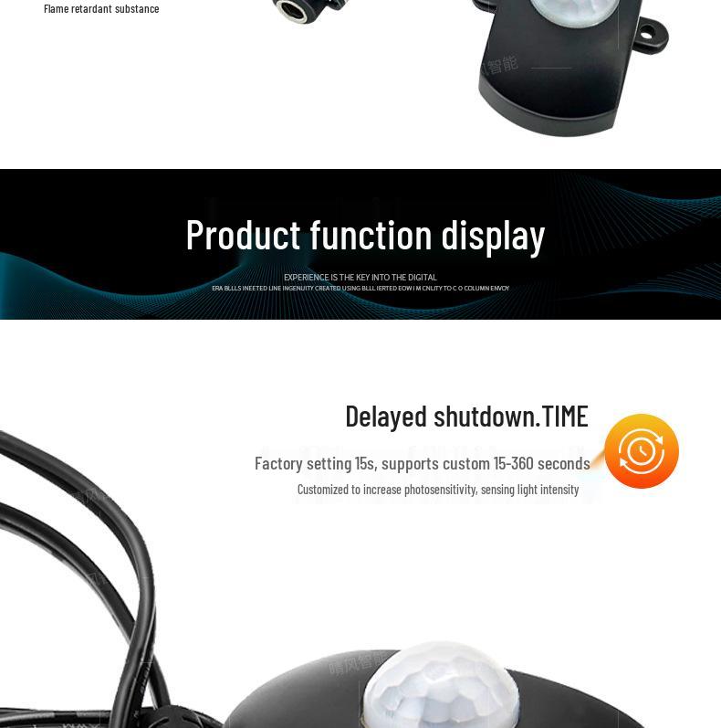 Infrared Sensor LED Light for Wardrobe (5-24V)