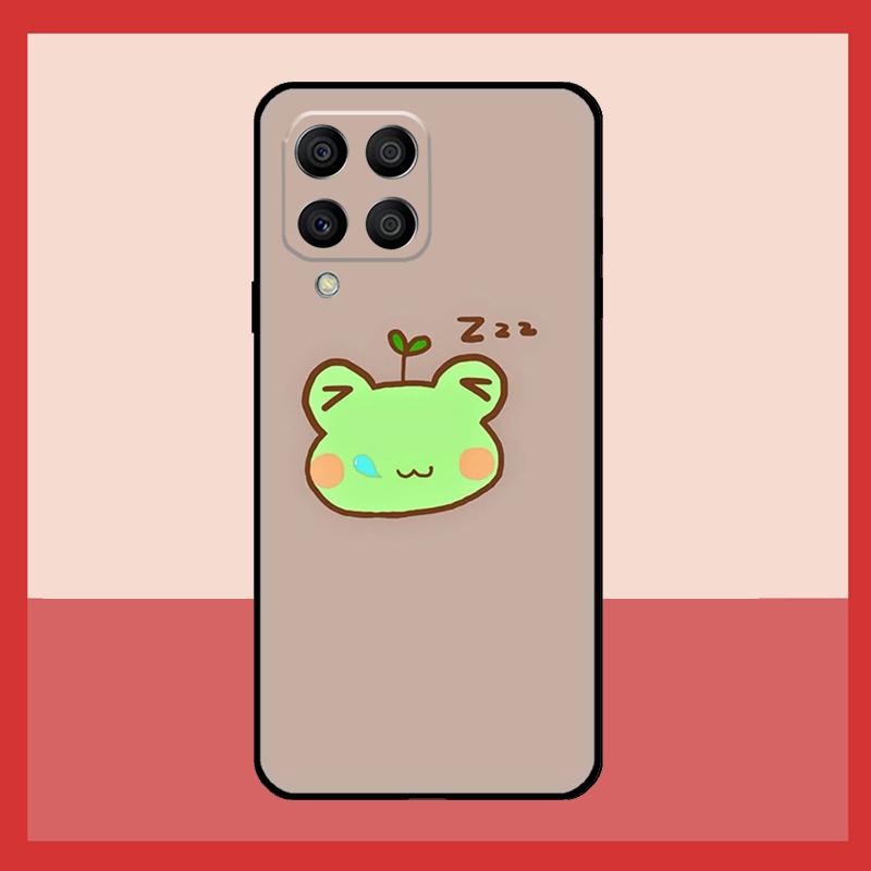 Cute Cartoon Frog Case For Samsung Galaxy M56 M12 M06 M32 M52 M35 M55 M15 M11 M13 M14 M16 M36 M31 M53 M34 M54