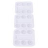 30pcs Tattoo Ink Cup Tray Disposable Plastic Tattoo Ink Pigment Tray Stand for Eyebrow