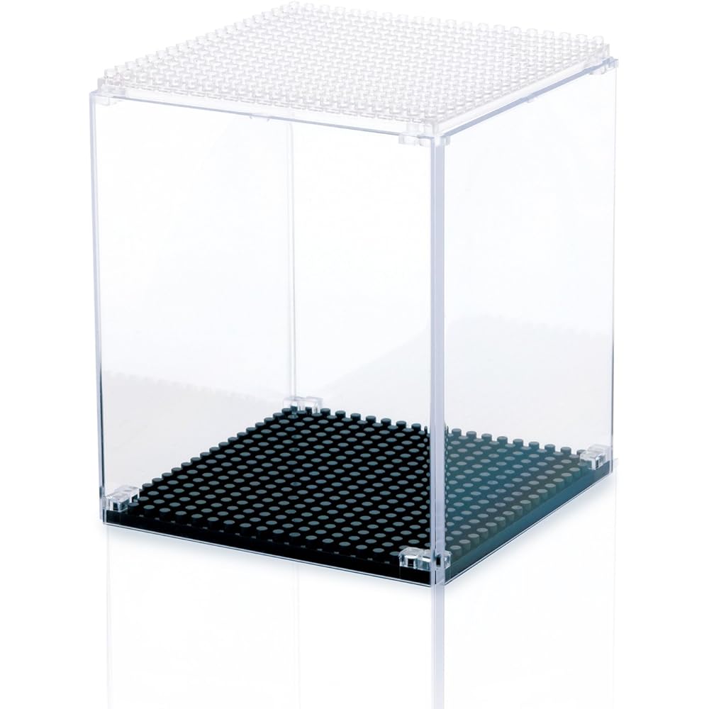 Kawada Nano Block Collection Case NB-038 Clear Display Storage Box for Miniature Models