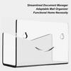 Desktop Mail Sorter Acrylic Letter Envelope Rack Wall Mount Mail Holder For Home Office Apartment Dormitory Study Living Room