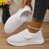 Women Mesh Shoes Comfortable Casual Shoes Flat Outdoor Sneakers New Breathable Slip On Walking Women Sneakers Zapatos De Mujer