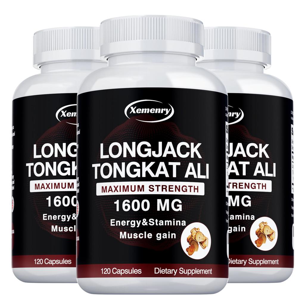 Men's Special Nutritional Capsules, Natural Vitamin Extract 1600mg, Daily Supplement for Adults