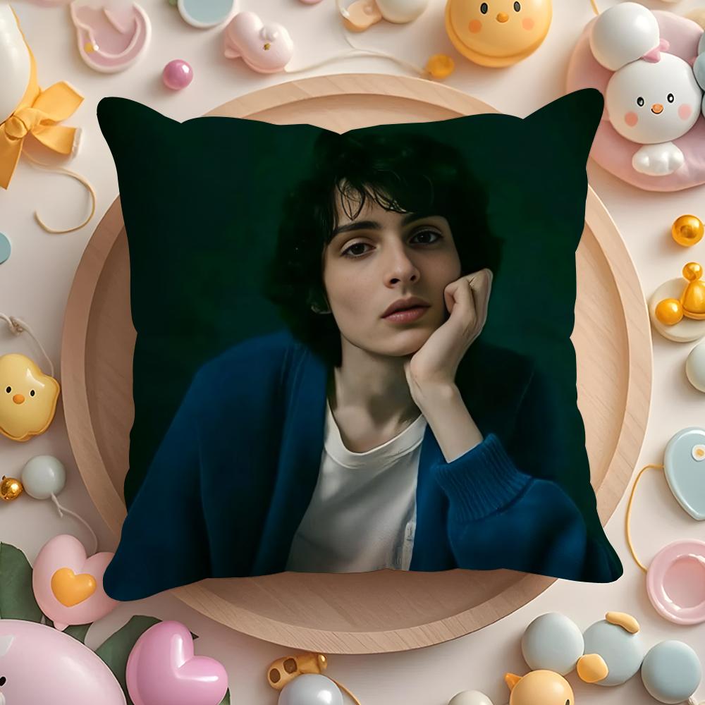Custom F-Finn WolfhardS Cushion Cover Home & Car Multi-Scene Pillow Cover - Reversible, Soft & Durable for Daily Use