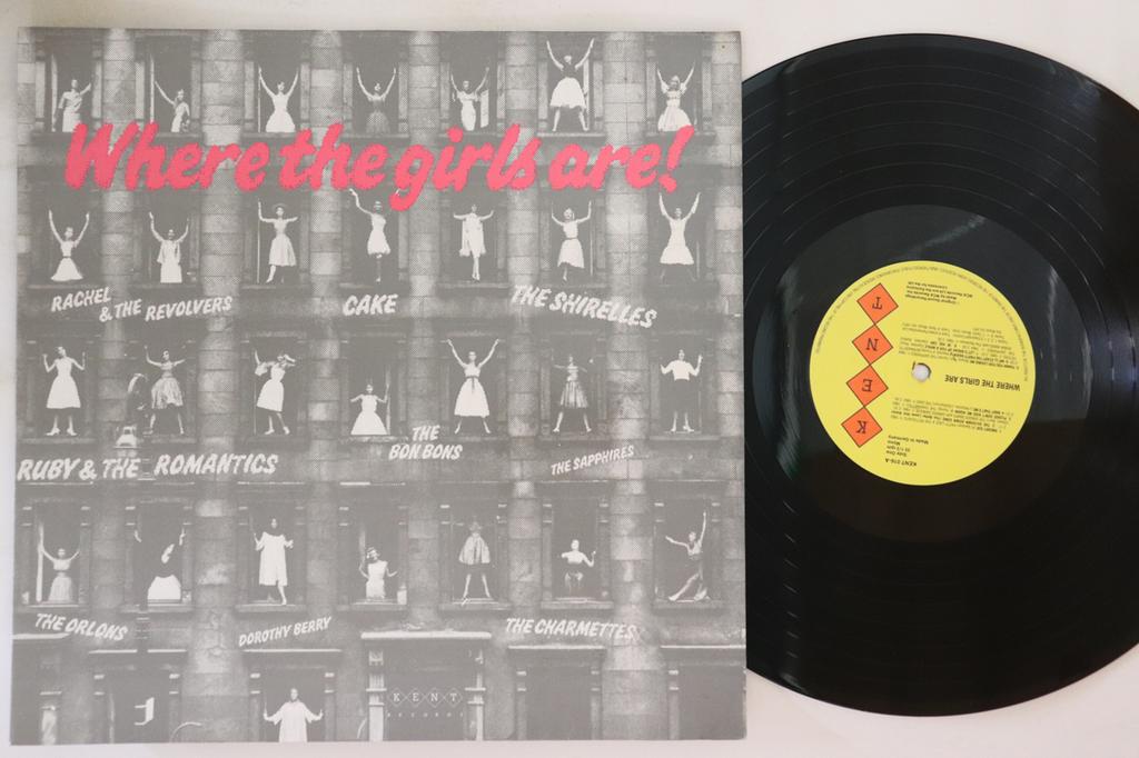 LP Record VARIOUS - Where The Girls Are! KENT016 KENT 1984 UK Soul/Funk Used