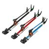 Adjustable Folding Fishing Rod Support Frame Telescopic Fishing Rod Bracket Double Purpose Bracket Fishing Rod Holder