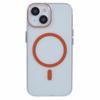 For iPhone 13 Magnetic Phone Case Thickened Hard PC Cover with Metal Buttons