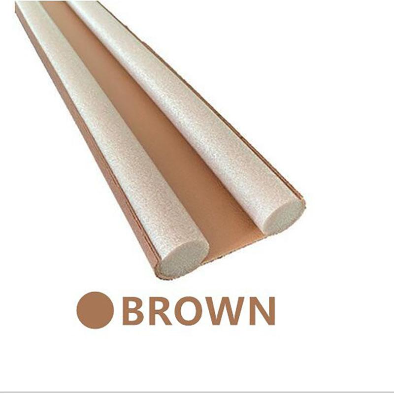 

93 см уплотнительная лента для нижней части двери, уплотнитель для дверного ограждения, защита от насекомых, пробка для дверного блока коричневый