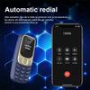 BM35 Mini Mobile Phone 32MB RAM 32MB ROM Dual SIM 2G GSM Wireless Dialer 0.66in Display 380mah Battery Cell Phone