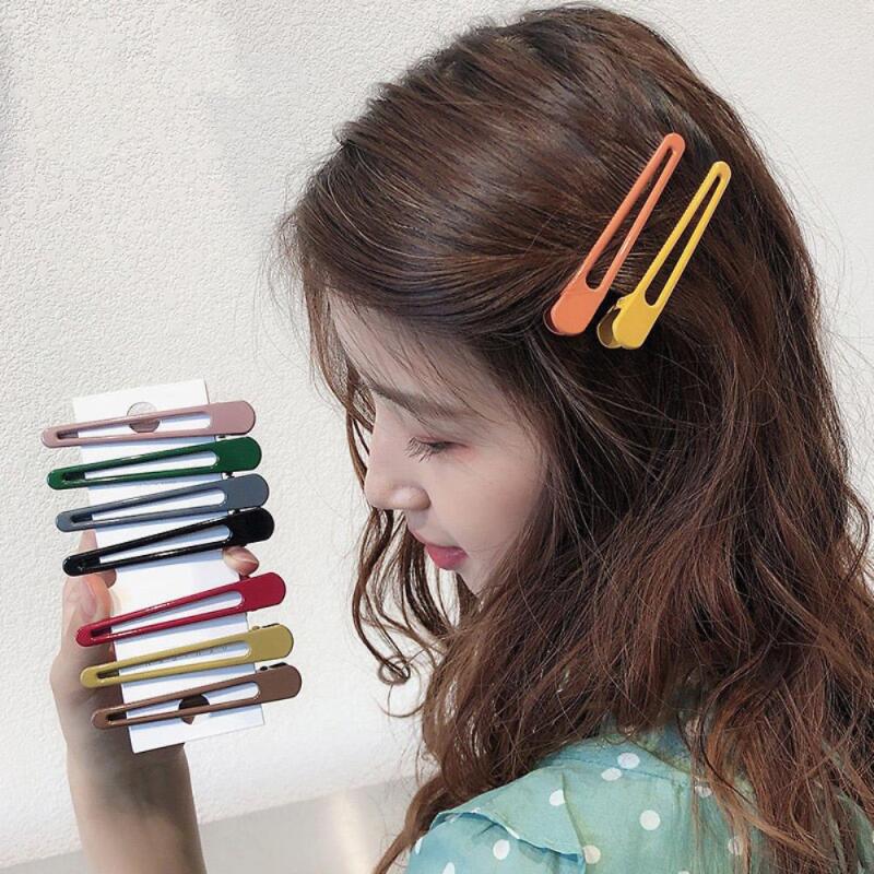 Women s long hair coated point clip A33023_Black