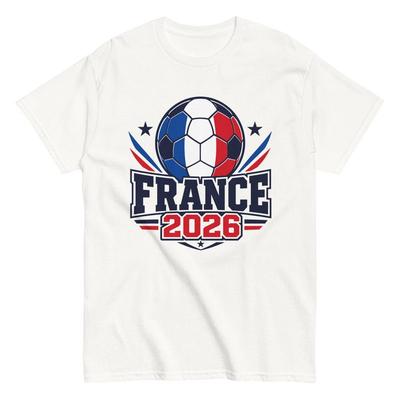 France 2026 Football Supporter T-Shirt, France Fan Tee, Match Gift, French Supporter Style