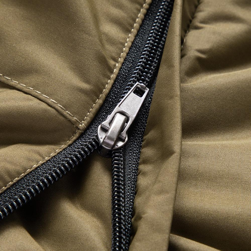 winter cotton-padded clothes, men's cotton-padded jackets, large size, piled and thickened medium and long styles.