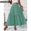 IHUASU Dámská módní ležérní letní jarní sukně