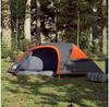 VidaXL One-person Grey-orange Waterproof Camping Tent