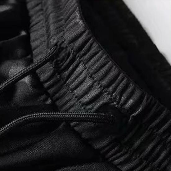 Mid-Rise Elastic Waistband Drawstring Pockets Beach Shorts Men Summer Camouflage Print Fitness Shorts Beachwear