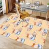 1PC Bunnies Pillow Extra Large Non-Slip Floor Carpet, Office, Family, Bedroom, Studio - Large Area RugJ0356