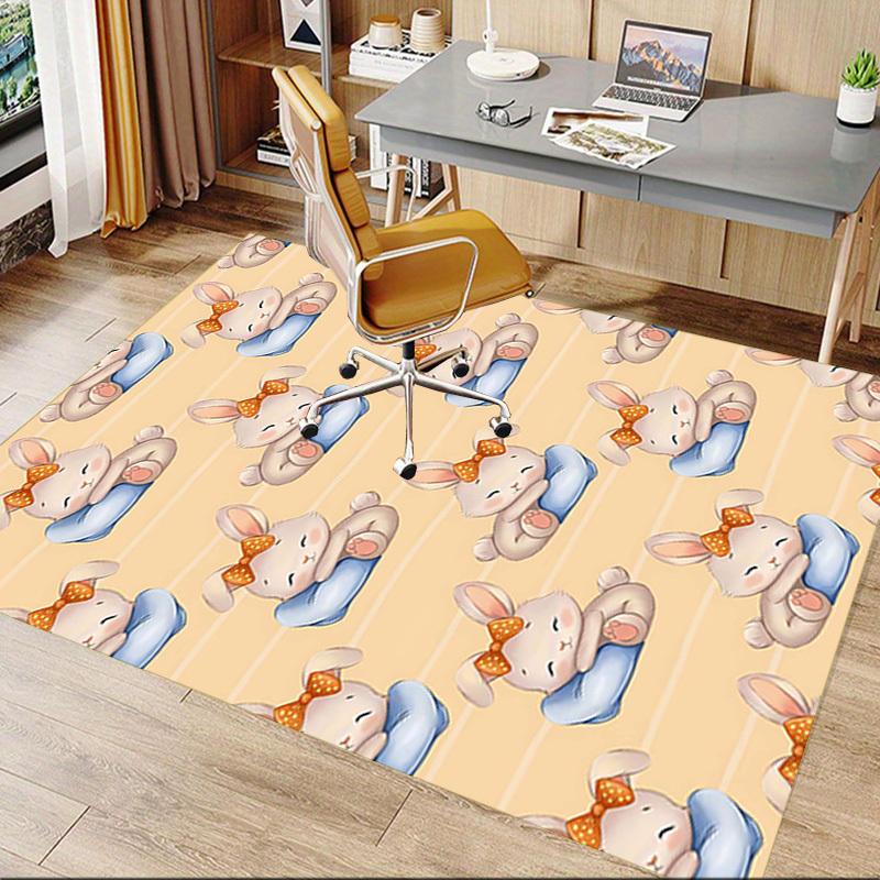 1PC Bunnies Pillow Extra Large Non-Slip Floor Carpet, Office, Family, Bedroom, Studio - Large Area RugJ0356