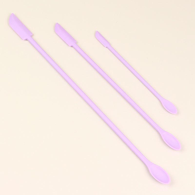 Mini Silicone Spatula and Bottle Scraper Set - 3 Pieces