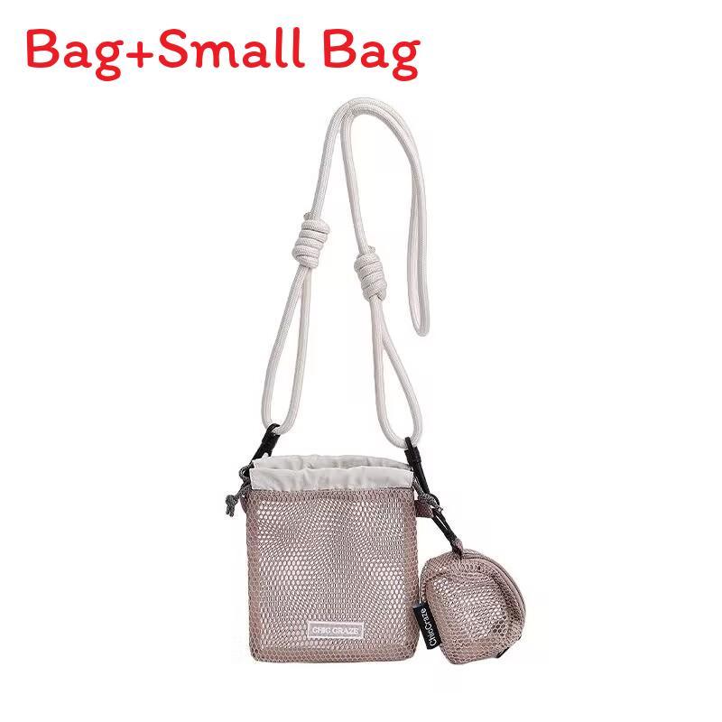 Summer Girls Small Clear Shoulder Bag With Zipper Closure For Daily Use