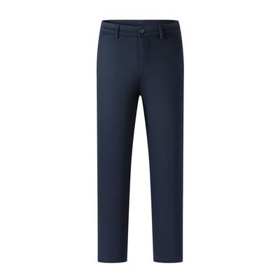 Autumn and Winter Casual Pants Business Commuter Men's Loose Straight Elastic Waist Joker Slim Pants.