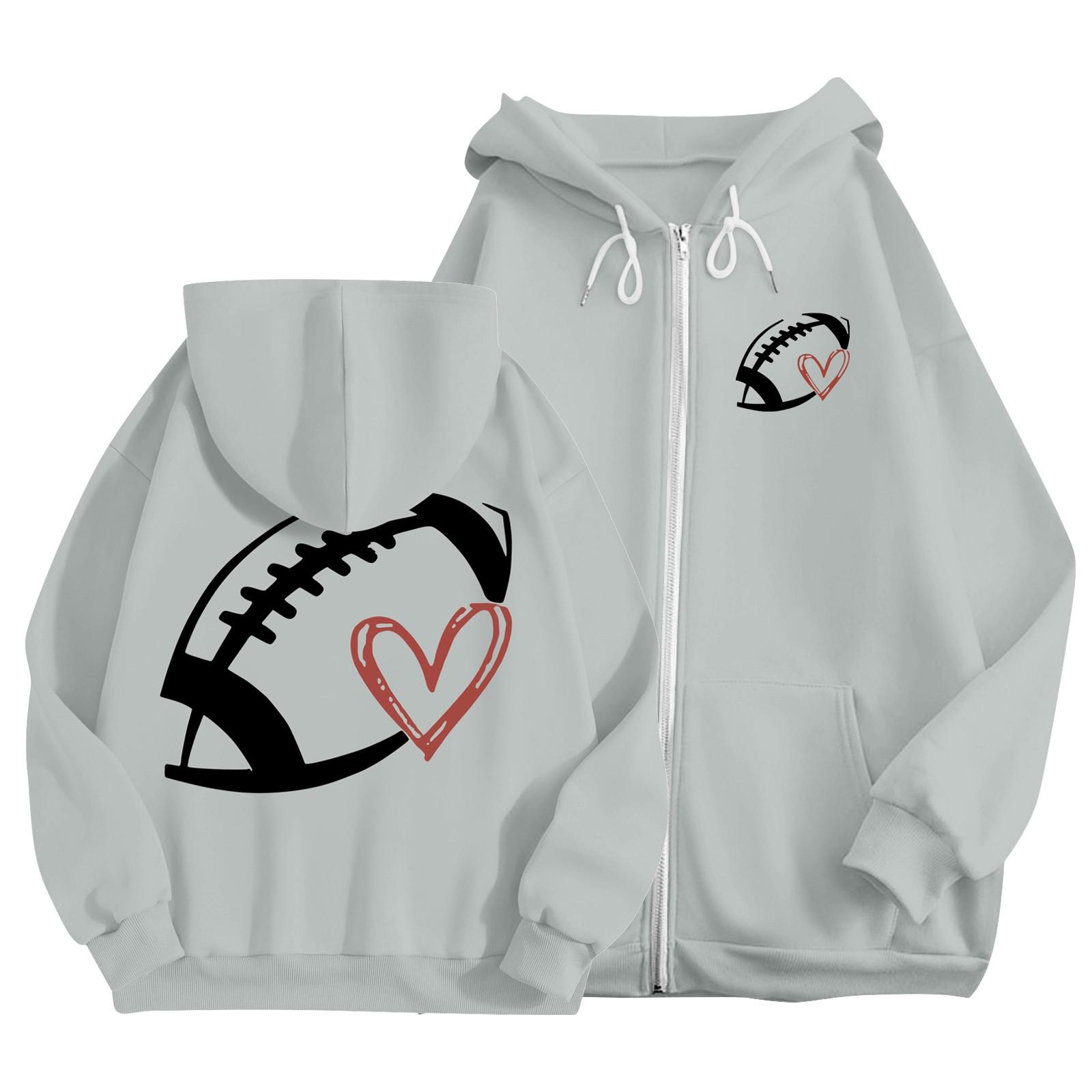 

Женская мода, легкий женский свитер с длинными рукавами и карманами, толстовка с капюшоном в стиле регби L