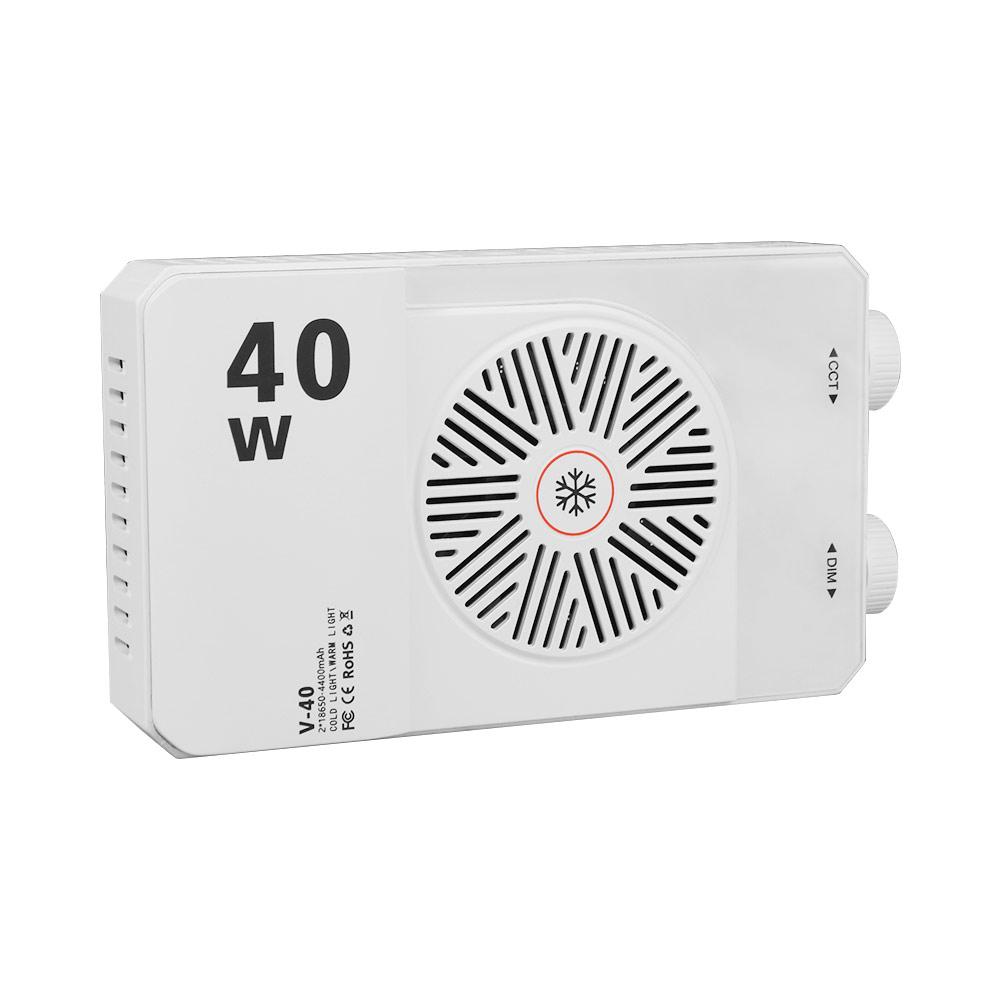 2800-9000K RGB LED Camera Light 40W Pocket Photography Light Mini LED Video Lamp  Photo Studio