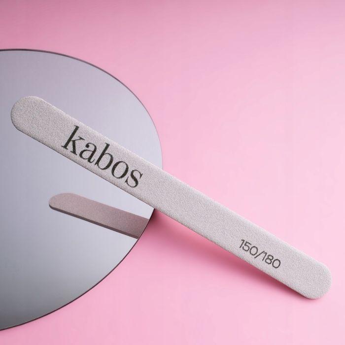Lime à Ongles - Kabos - Lot de 10 - Grain 150/180 - Double Face - Ergonomique