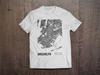 Brooklyn United States Blueprint City Map Coordinates / Heavyweight Cotton Unisex T-shirt with Print Tee Top