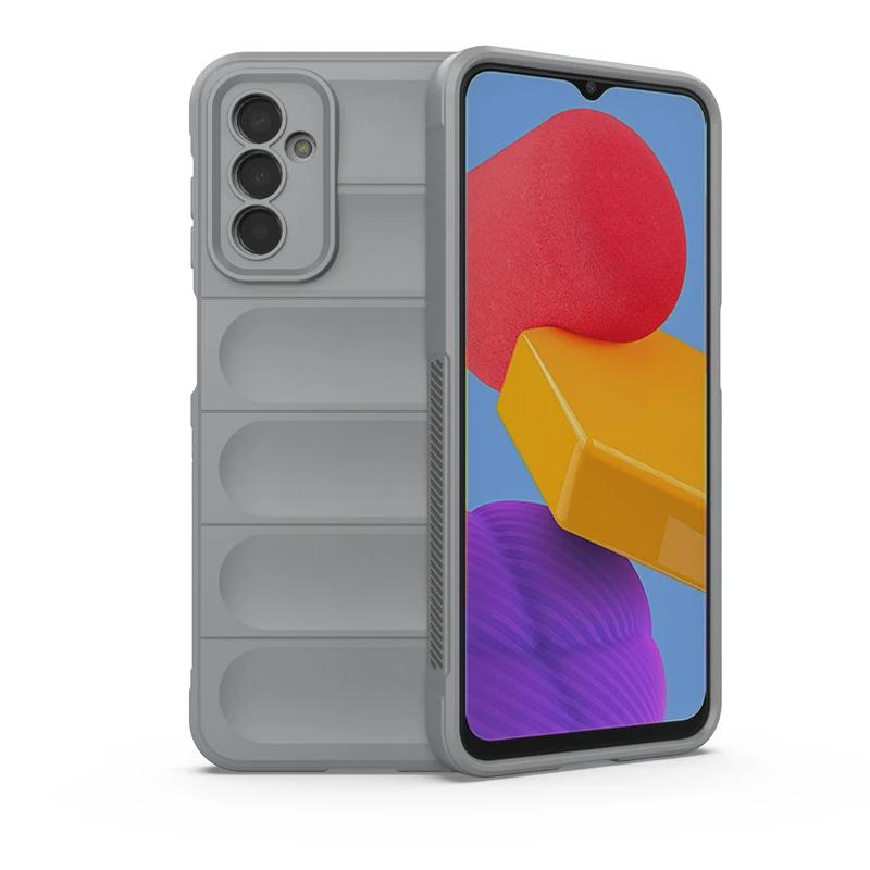 For Samsung Galaxy M13 M32 M12 4G Back Cover Phone Case Liquid Silicone Anti-fall Shockproof Armor Coque Cases