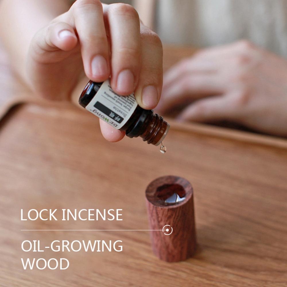 Fragrance Home Sleeping Wooden Aroma Aromatherapy Diffuser Diffused Wood Essential Oil