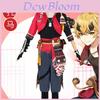 Deluxe Genshin Impact Thoma Adult Cosplay Costume With Accessories For Men