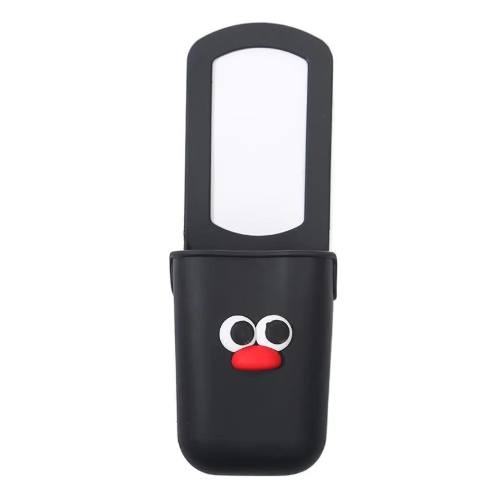 Universal Silicone Cup Holders Large Capacity Cartoon Face Baby Stroller Cup Rack Portable With Drainage Holes Phone Holder