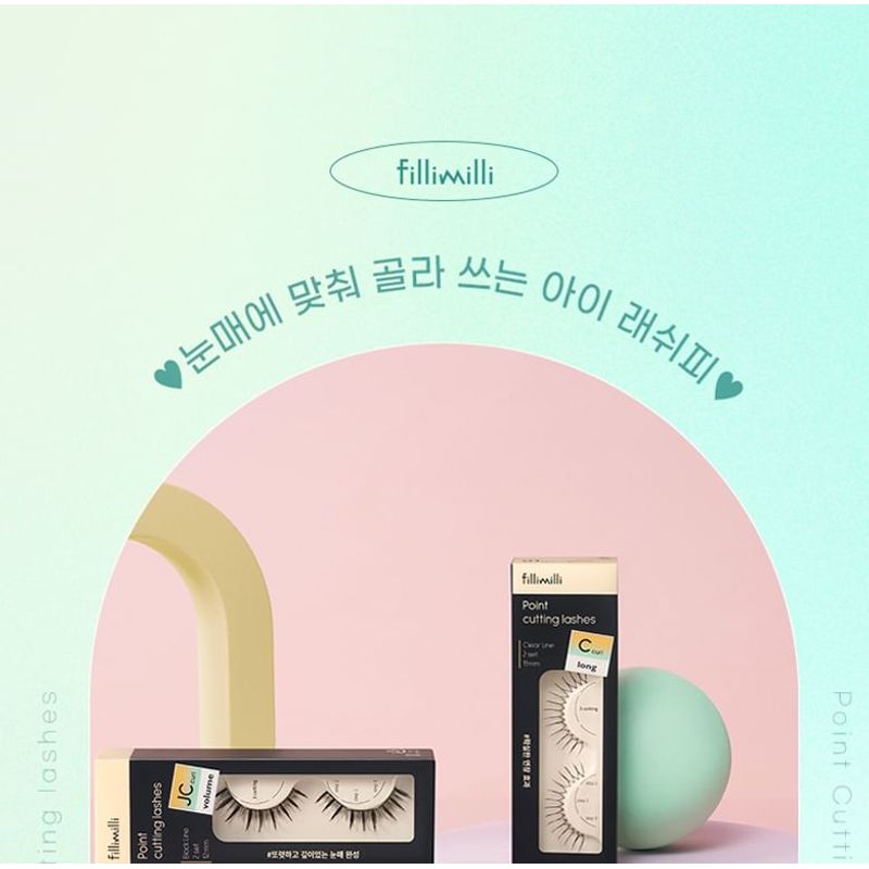 FILLIMILLI Point Cutting Lashes - 4 Types