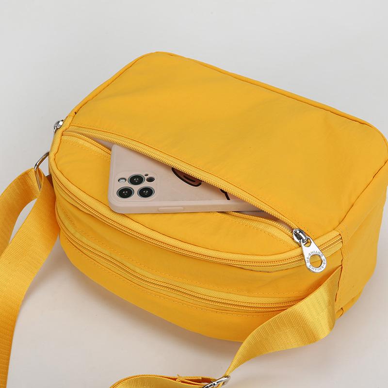 Women's Shoulder Bag Lightweight Nylon Small Square Bag