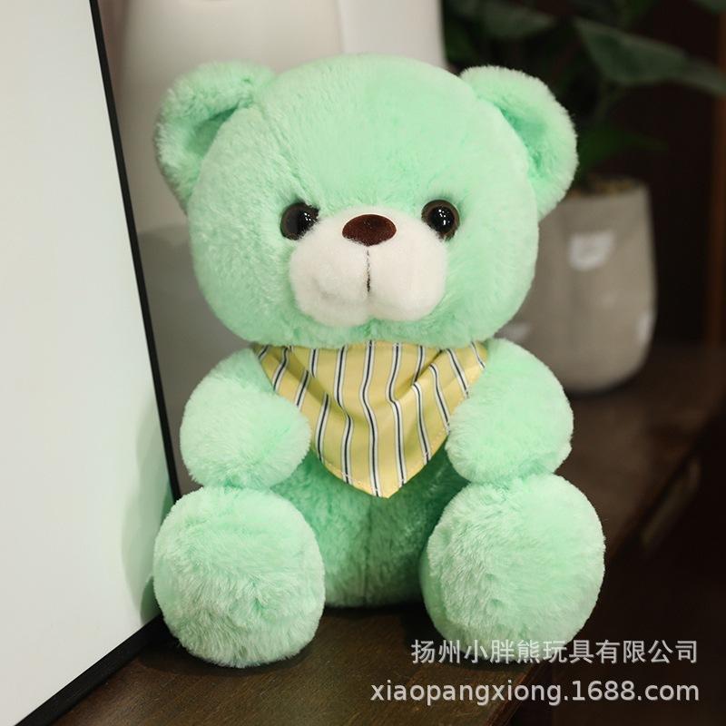 Teddy Bear Doll Couple Scarf Bear Plush Toy Love Bear Doll Christmas Elk Penguin Old Man Series