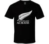 All Black New Zealand Black T Shirt Mens Womens Tees Top