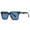 New European And American Male Aviator Glasses Retro Square Frame Sunglasses  Spot  62010