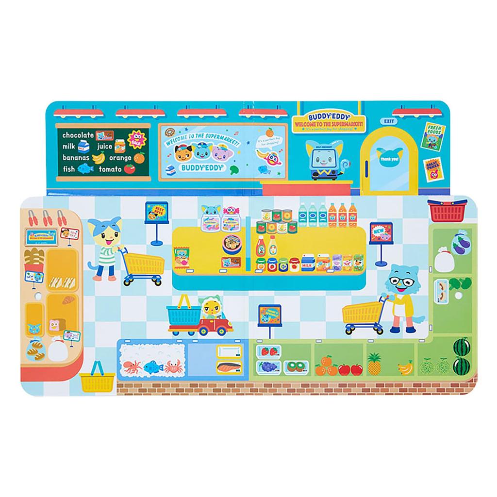 Sanrio Play Sticker Set Eddy 68 Pieces Stick and Peel 111511 Stickers