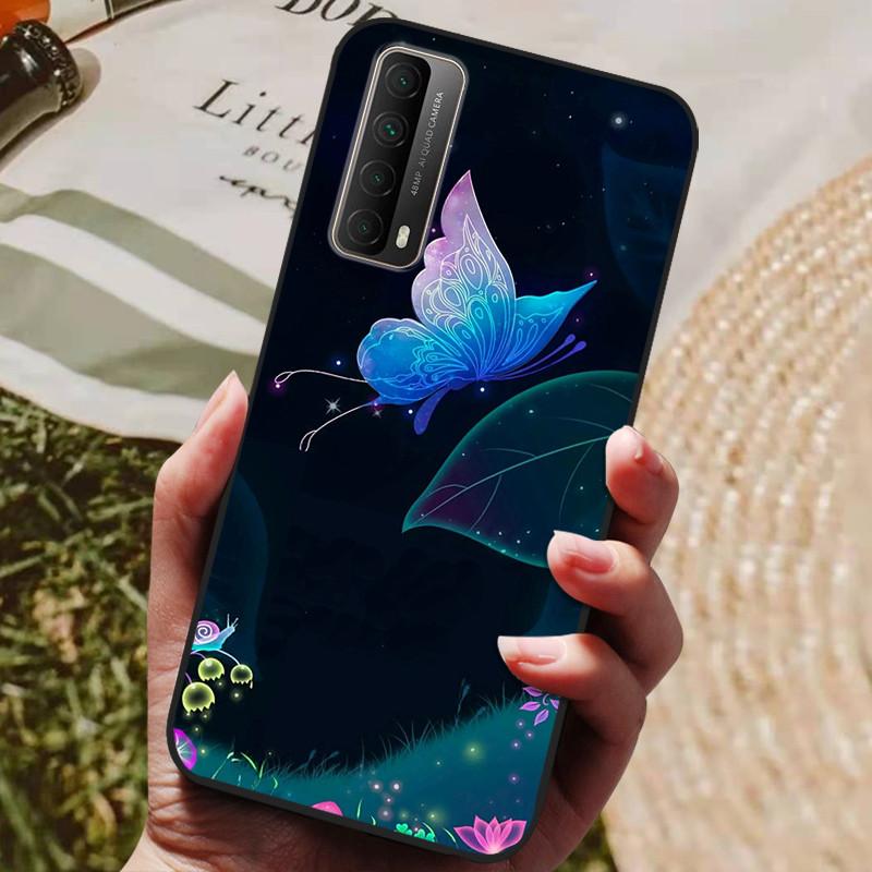 For Huawei P Smart 2021 Case Silicon Back Cover Phone Case For Huawei PSmart 2021 Soft Case P Smart 2021 6.67" Fundas bumper Bag