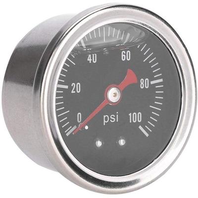 Bränsletrycksmätare Oljetryck ABS Universal Bil Bränsletrycksmätare 0-100 PSI