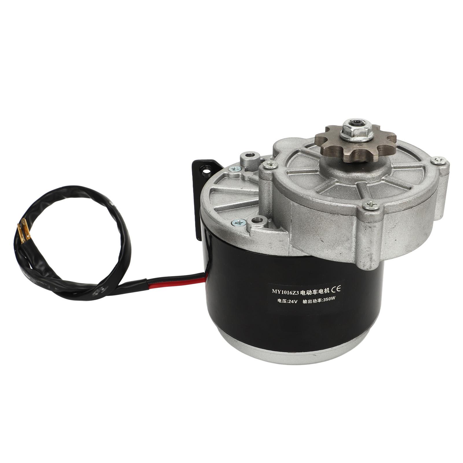 

24V 350W Electric Bike Modification Kit Steel MY1016Z3 Gear Reduction Motor Controller Set for DIY Scooters Motorcycles